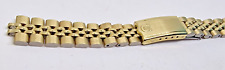 Bracciale Omega originale jubilee n.o.s. 5707 vintage placcato oro giallo 20mc