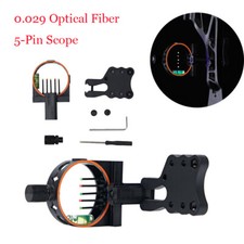 Mirino ad arco in fibra ottica