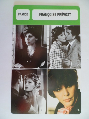 Carte fiche cinema francoise - carte,