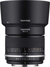 Samyang MK2 85mm F1.4 Weather