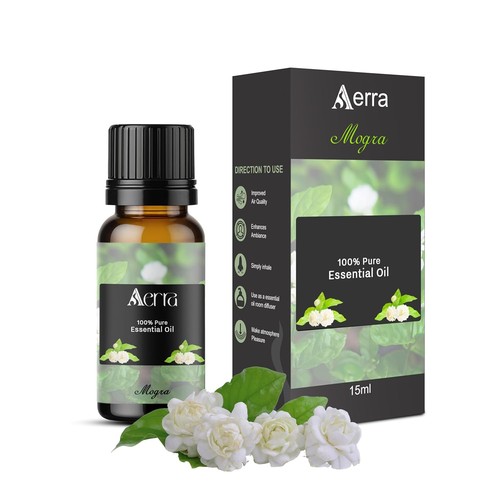 Aerra mogra essential oil 15ml - essential,