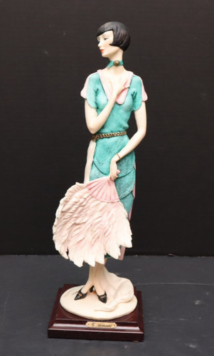 Figurina donna flapper art