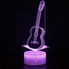 Luce Notturna 3D Chitarra