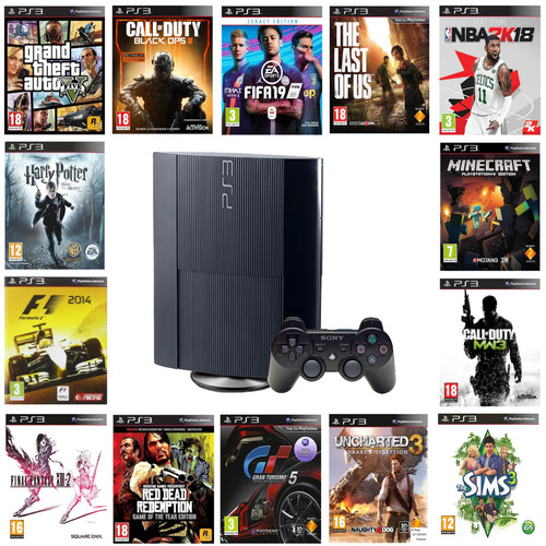 Playstation ps3 super slim - playstation,