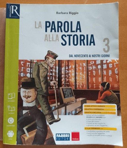 Libro storia la parola - storia, "la