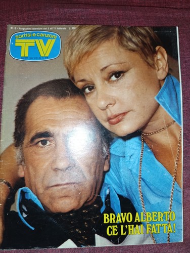 Rivista sorrisi canzoni tv - e,