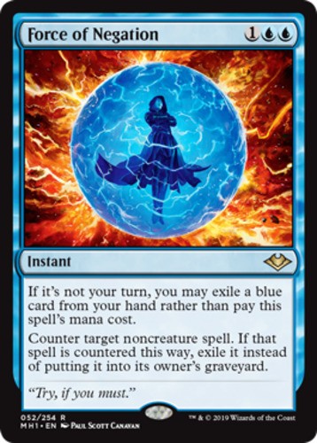 Mtg force negation foil - of,