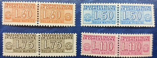 Italia repubblica 1955 pacchi - 1955,