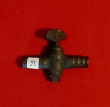 ? ANTICO RUBINETTO PER LAMPADE A GAS IN BRONZO EPOCA 1910 LIBERTY - 409