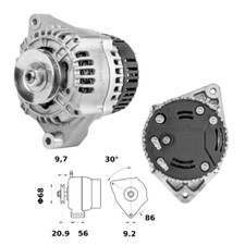 Alternatore per Vetus VH4.65