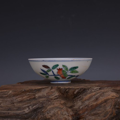 Tazza cinese ming chenghua - tazza, blu