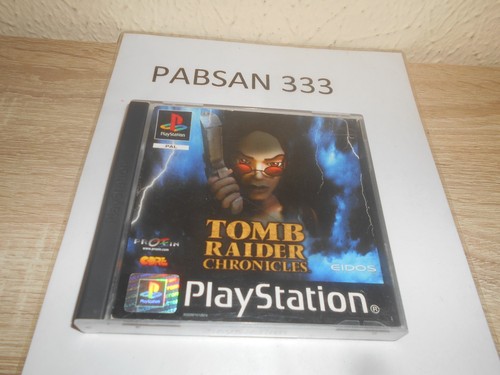 Ps1 tomb raider chronicles - ps1,