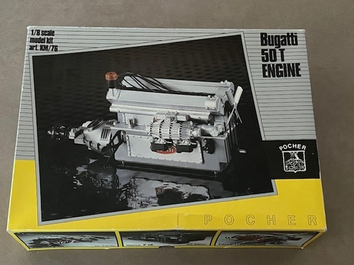 Pocher motore bugatti 50 - pocher,