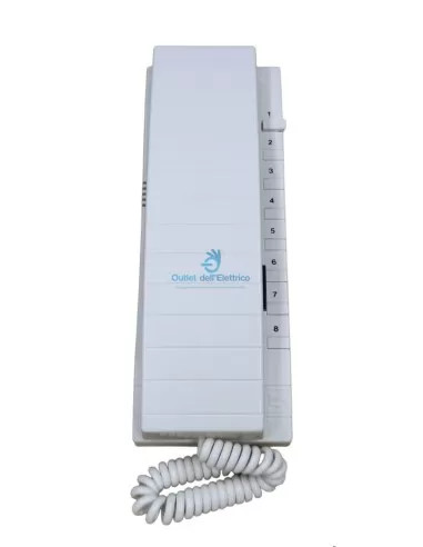 Bitron citofono 6341 - citofono, bianco