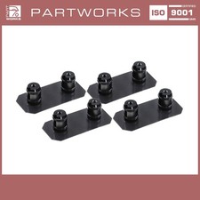 4x lamiera ammortizzante pinza