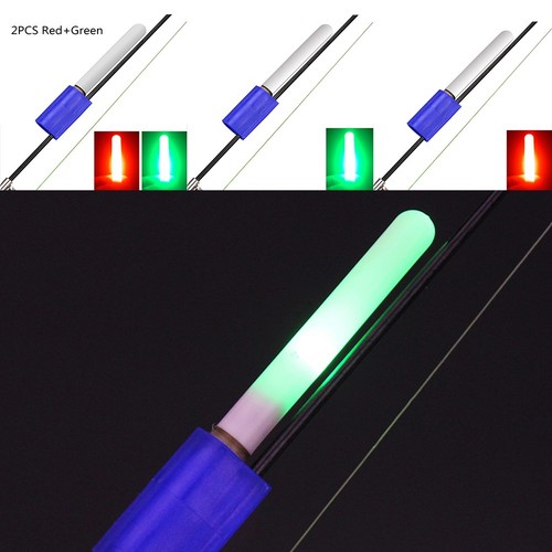 Led notte canna pesca - 2x,