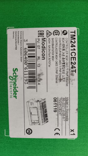 1pz nuovo schneider tm241ce24t - 1pz,