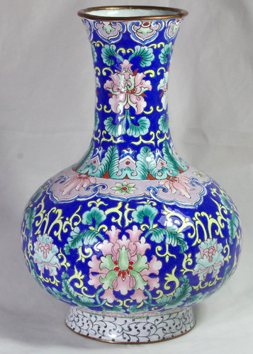 Vaso canton splendido smalto - canton,