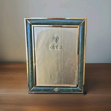 Gucci cornice portafoto pelle