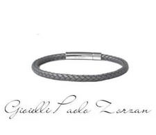 Bracciale Borsari in caucciu’ blu’ elettrico con chiusura a scatto BR-RALKA03TP