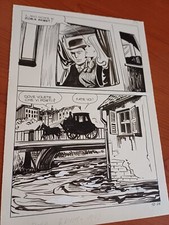 Tavola original comic art ZORA