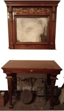 Tavolo - consolle e specchiera