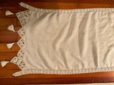 Runner da tavolo vintage lungo