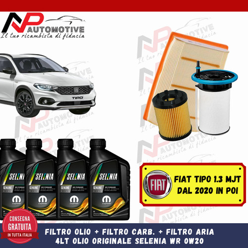 Kit tagliando fiat tipo - fiat,