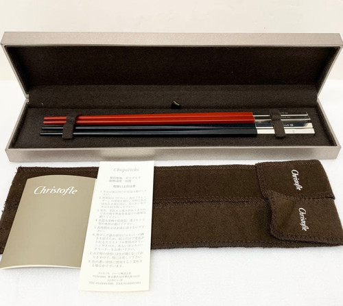 Christofle uni bacchette nero - christofle,