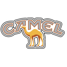 Adesivo logo tabacco cammello