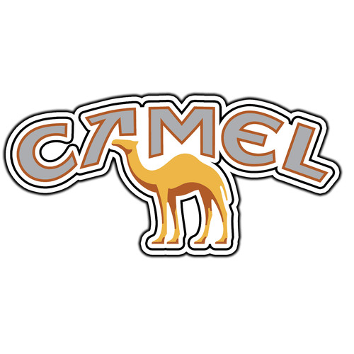 Adesivo logo tabacco - , cammello