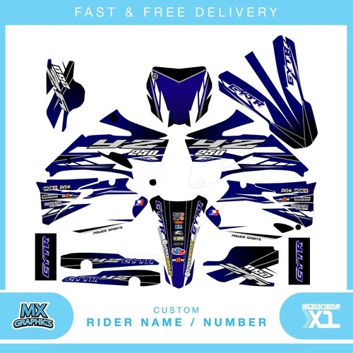 Kit grafica yamaha yzf250 - grafica, yz