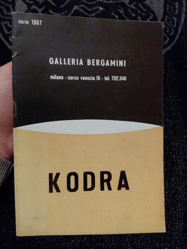 Kodra catalogo arte - catalogo, d'arte