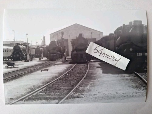 Fotografia deposito locomotive - fotografia,