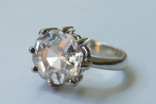 Anello argento 925 cristallo