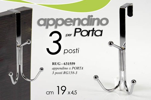 Gancio porta attaccapanni - gancio,