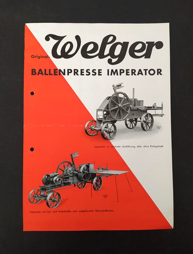 Vintage welger imperator - vintage,