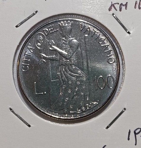Città del vaticano 100 lire - del,
