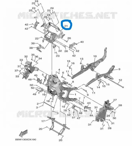 Yamaha telaio tmax 560 tech - yamaha,