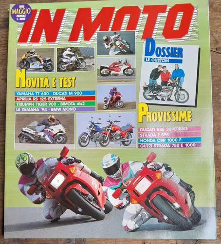 Moto maggio 1993 - maggio,