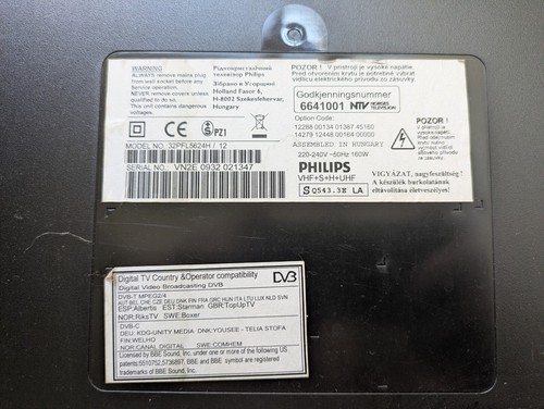 Philips 32pfl5624h guasto - philips,