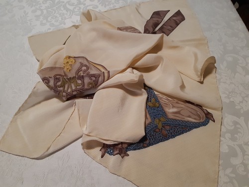 Mantero foulard seta - seta, vintage