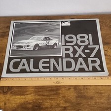 Calendario Vintage RX-7 1981