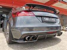 Adatto per Audi TTS/TTRS MK2 8J FRP paraurti posteriore valvola/diffusore