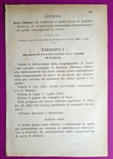RUDIANO,REGIO DECRETO