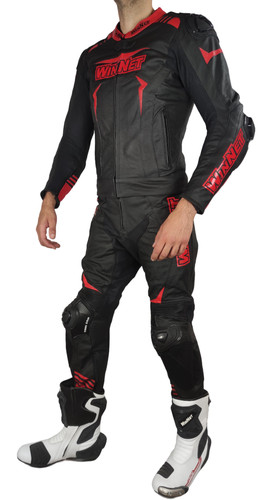 Tuta moto winnet pelle due - winnet,