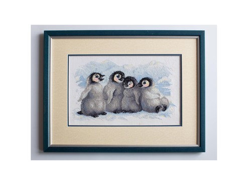 Riolis funny penguins - riolis, quadro