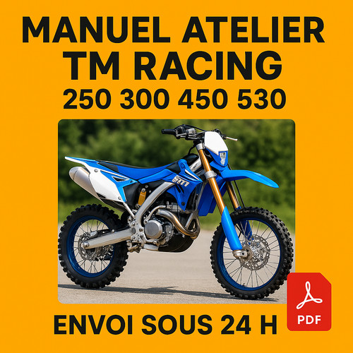 Manuel atelier racing 250 - racing,