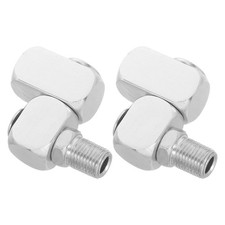  2 pezzi Connettore girevole per aria compressa Raccordi per tubi flessibili a