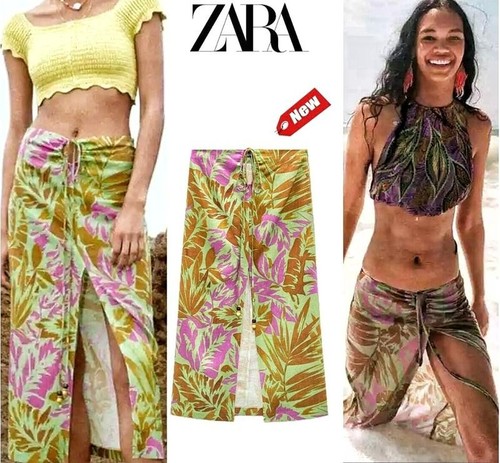 Zara gonna lino - zara, di